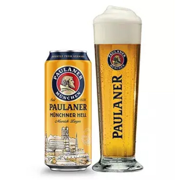 Paulaner Munchner Hell - 500ml - 4.9% (lon)