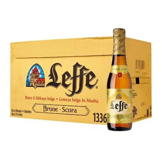 Leffe Blonde - 330ml - 6.6% (Thùng (24chai))