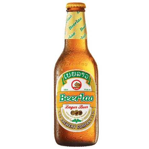 Bia Lào Lager - 330ml - 5% (Thùng)