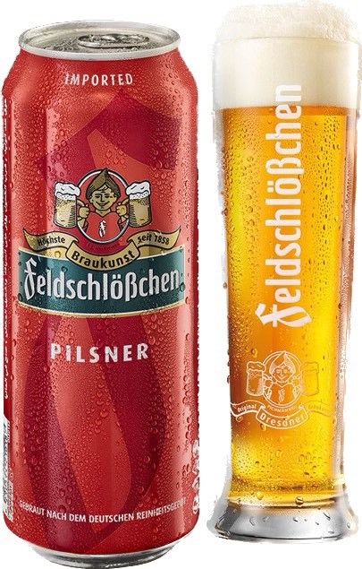 FeldschloBchen Pilsner - 500ml - 4.9% (Lon)