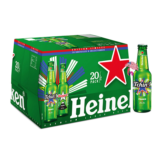Heineken Pháp - 250ml - 5% (Thùng)
